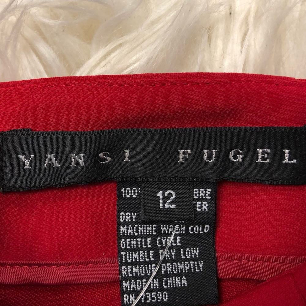 Red Yansi Fugel Pants - Picture 4 of 5